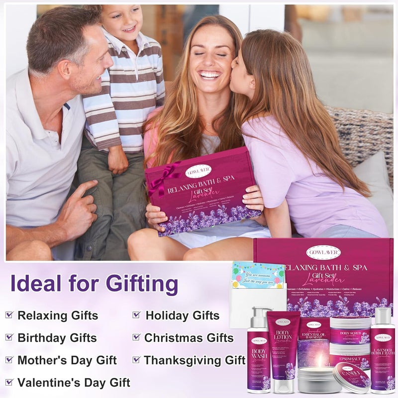 GOWLAVER Relaxing Bath & Spa Gift Set - Image 2